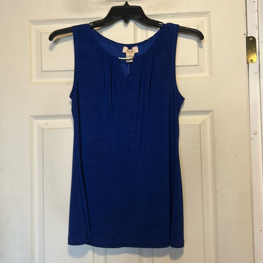 Diana Belle Blouse Size Medium NWT Blue